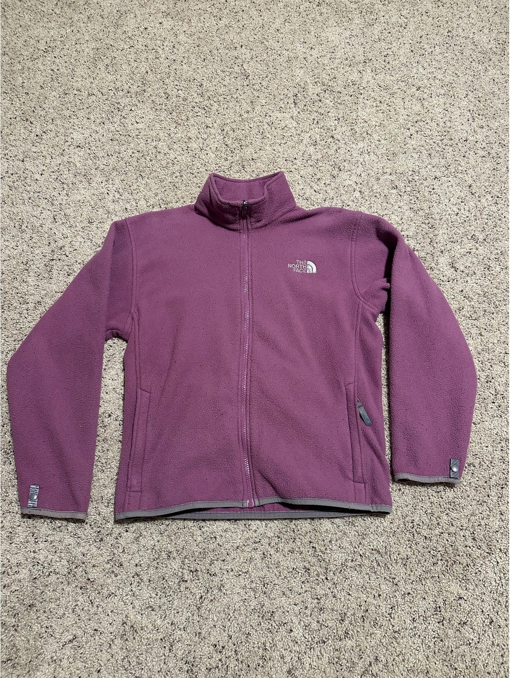 The North Face Women's Purple Fleece Jacket Size S/P
